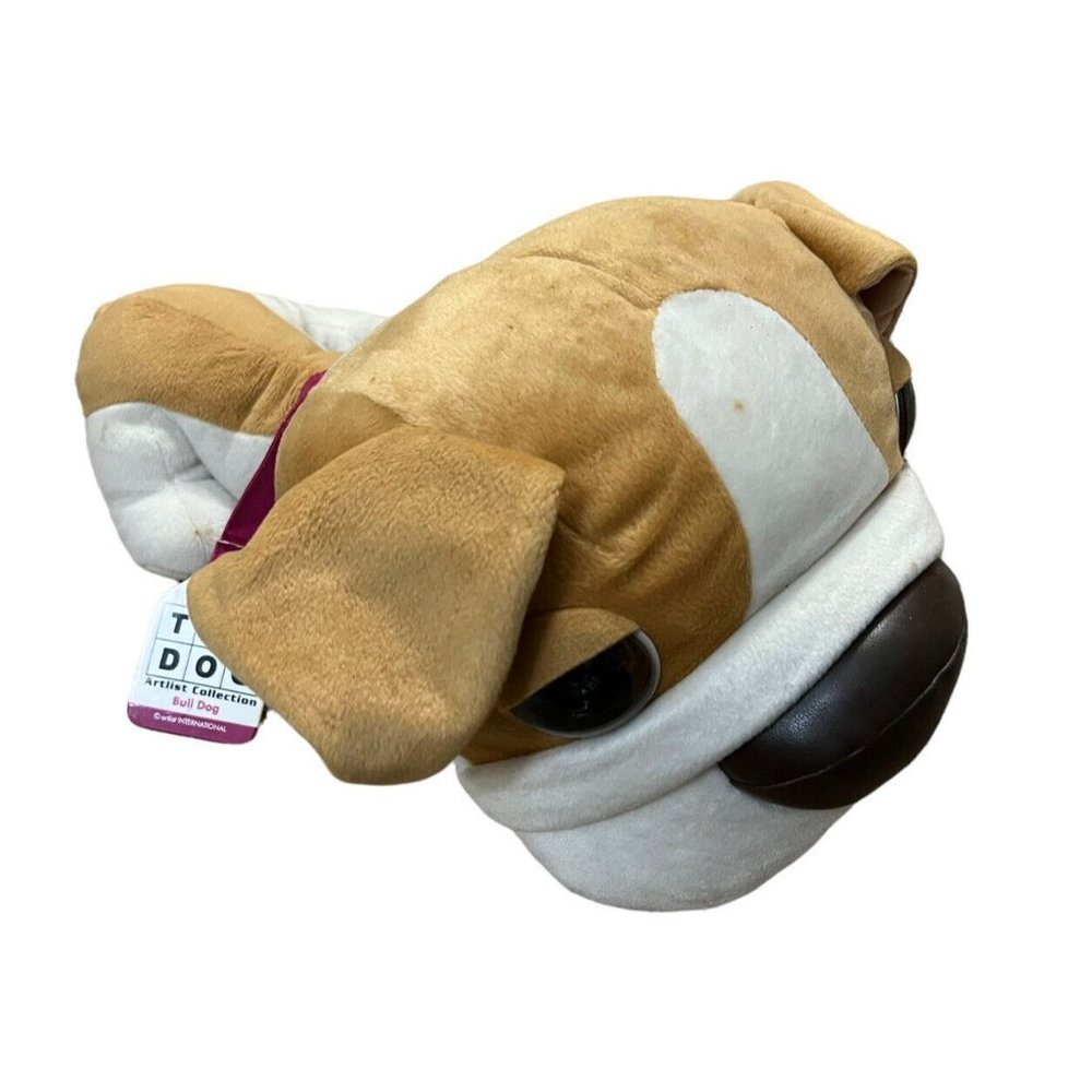 The Dog Artist Collection Bull Dog Large Stuffed Animal